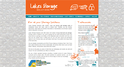 Desktop Screenshot of lakesstorage.com.au